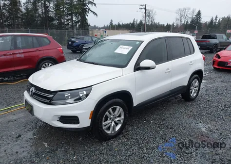 2013 Volkswagen Tiguan S z USA, uszkodzony, nr VIN WVGAV7AX1DW533810